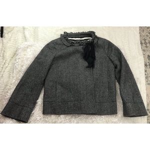 J Crew Wool Coat Cape